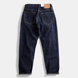 Selvedgejeans herr – mörkblå retrodenim