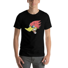 Woody Hot Rod, Mr Horsepower, drag, gasser - washed out distressed print T-Shirt Big and Tall Crew Neck Tee