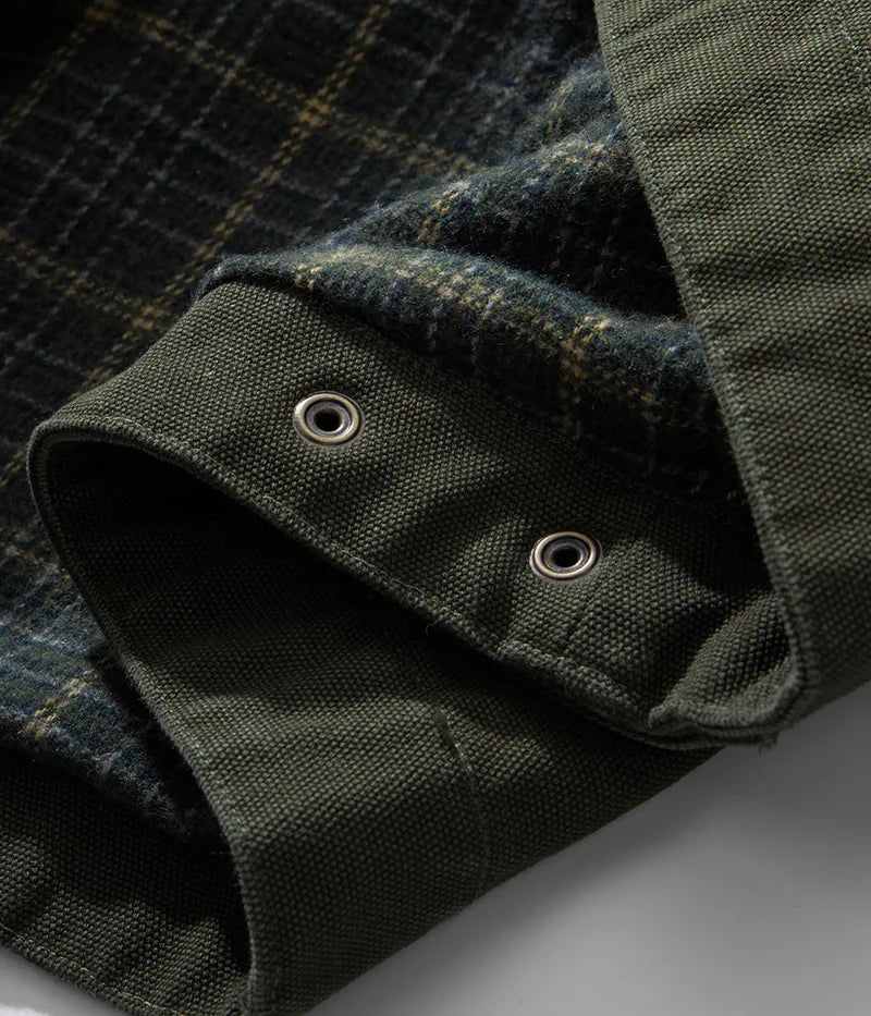 OKONKWO Detroit Jacket Santa Fe J97 Interstellar Heavyweight 100% Cotton 16oz Canvas Heavyweight Jacket American Vintage Casual