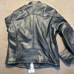 Genuine Cowhide Jacket for Men Streetwear 2026 Spring Classic Stand Collar Leather Jacket, Short Slim Fit Biker Style,