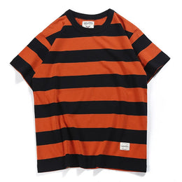 Khaki Prisoner Stripe T-shirt