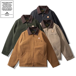 OKONKWO Detroit Jacket Santa Fe J97 Interstellar Heavyweight 100% Cotton 16oz Canvas Heavyweight Jacket American Vintage Casual
