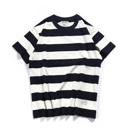 Khaki Prisoner Stripe T-shirt