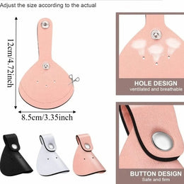 Creative Nose Protector for Sunglasses Anti Sun Soothing Sun Protection Nose Guard PU Leather Portable UV Cut Nose Patch Summer