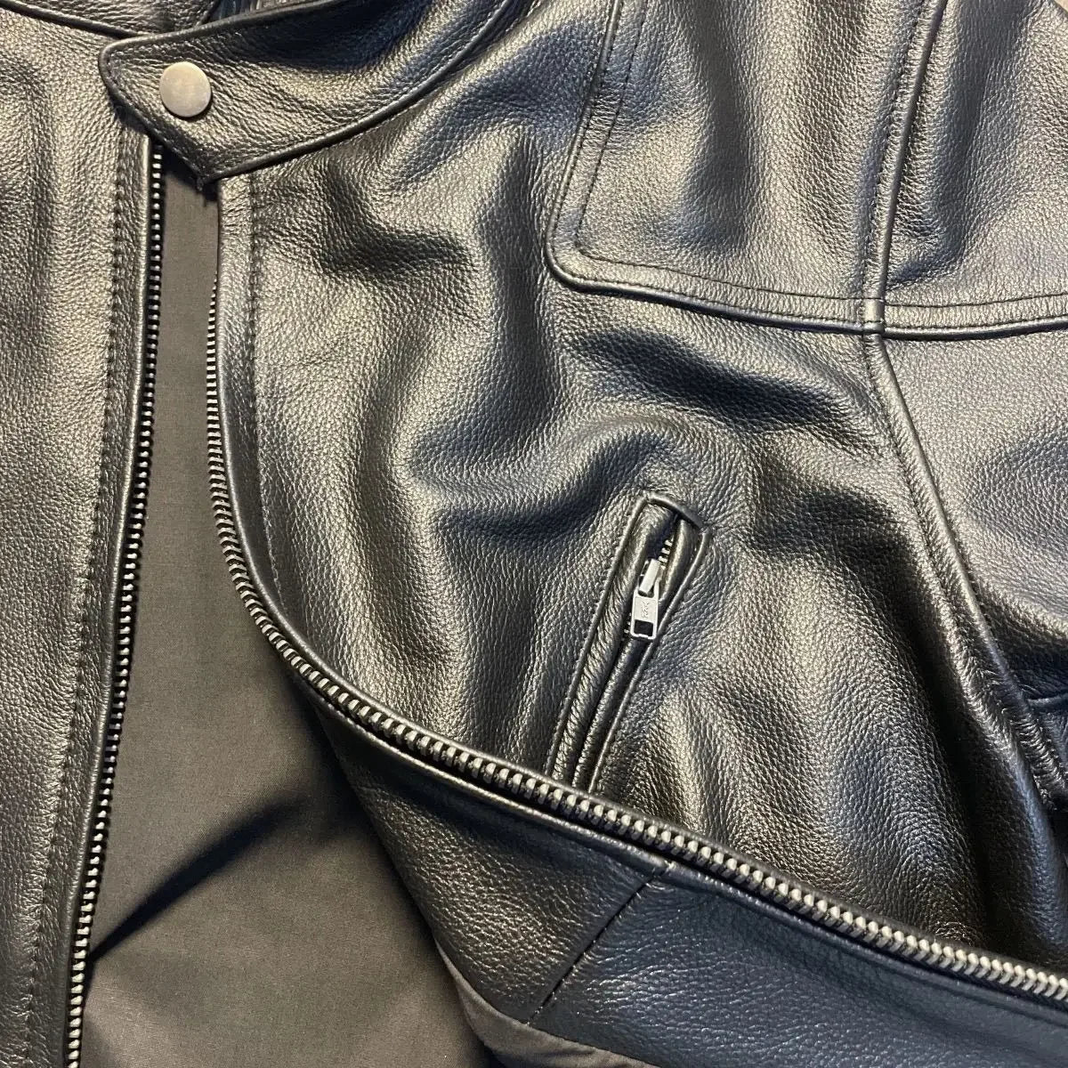 Genuine Cowhide Jacket for Men Streetwear 2026 Spring Classic Stand Collar Leather Jacket, Short Slim Fit Biker Style,