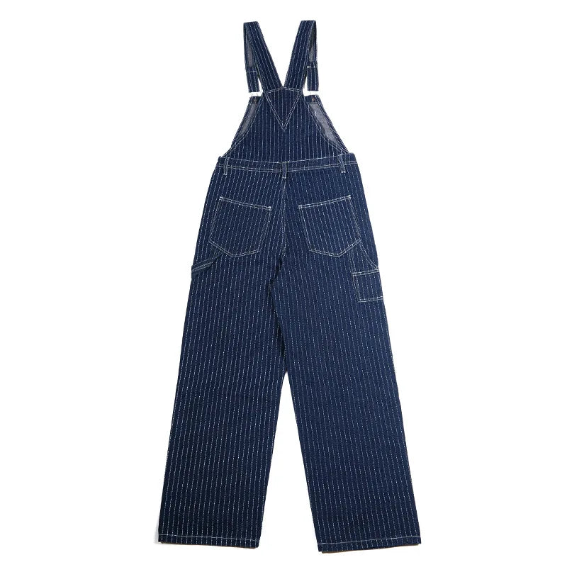 Raw Denim Bib Overalls