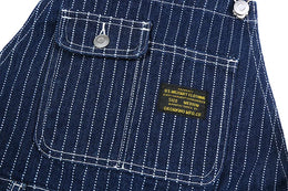 Raw Denim Bib Overalls
