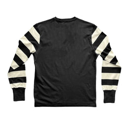 Fashion Outdoor Off-Road Style Black Striped Racing Suit Long-Sleeve T-Shirt Quick-Dry Thin Bike Downhill Casual Cycling Apparel