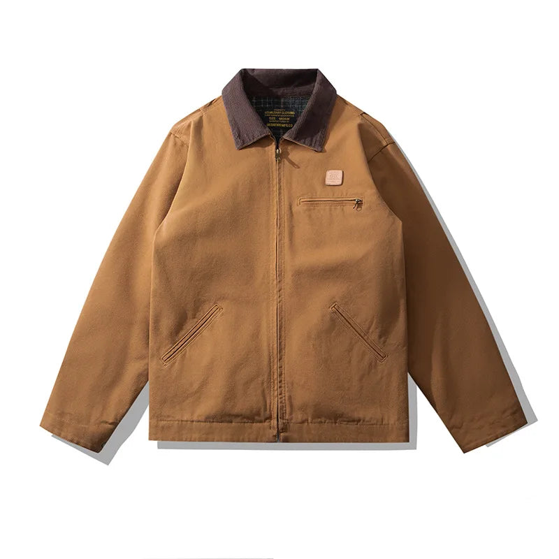 OKONKWO Detroit Jacket Santa Fe J97 Interstellar Heavyweight 100% Cotton 16oz Canvas Heavyweight Jacket American Vintage Casual