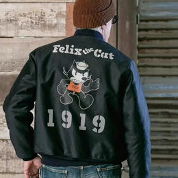 Felix 1919 deckjacka – mörkblå herrjacka