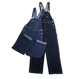 Raw Denim Bib Overalls