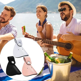 Creative Nose Protector for Sunglasses Anti Sun Soothing Sun Protection Nose Guard PU Leather Portable UV Cut Nose Patch Summer
