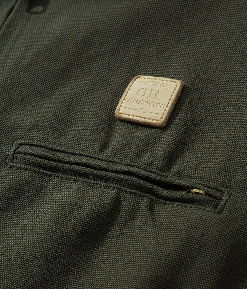 OKONKWO Detroit Jacket Santa Fe J97 Interstellar Heavyweight 100% Cotton 16oz Canvas Heavyweight Jacket American Vintage Casual