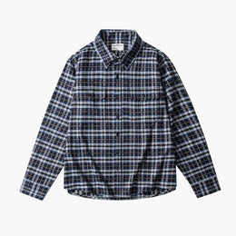 Brushed Plaid Work Shirt