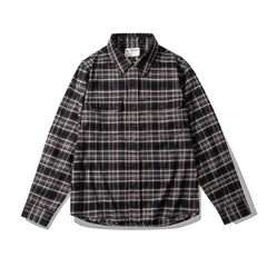 Brushed Plaid Work Shirt