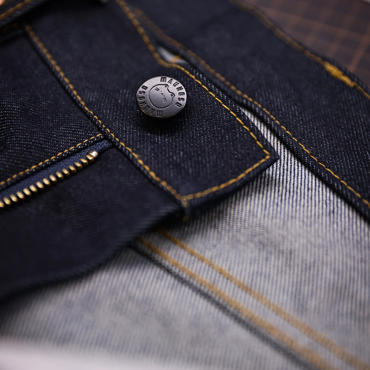 Original Fit herrjeans – mörkblå denim 12,7 oz