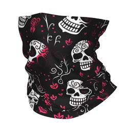 Red Flame Spandex Bandana  Fashion Balaclava Summer Riding Fishing Protection Cycling Mask Breathable Tactical Mask