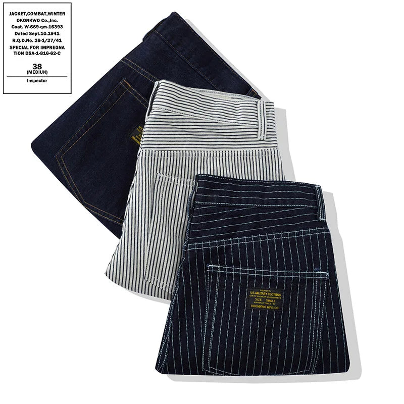 Railway Denim Shorts