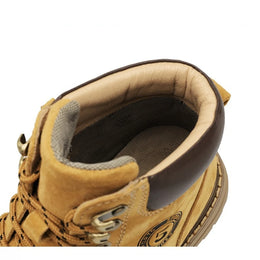 Retro High Top Sneakers Mens Short Tooling Workwear Boots Genuine Leather Lace Up Men's Outdoor Casual Mountaineering Boots