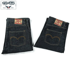 Selvedgejeans herr – kraftig denim 15 oz