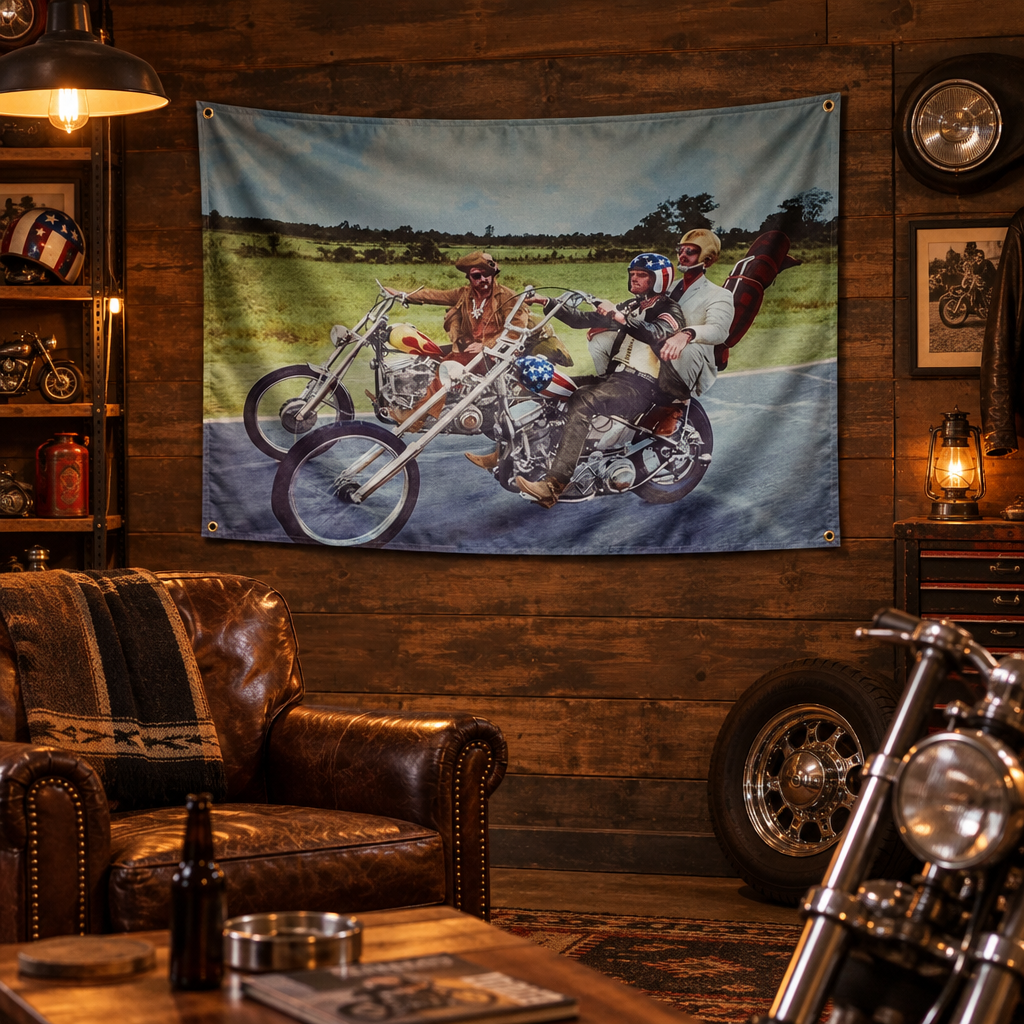 Easy Rider motorcykelflagga