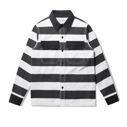 16 oz Prisoner Stripe Jacka