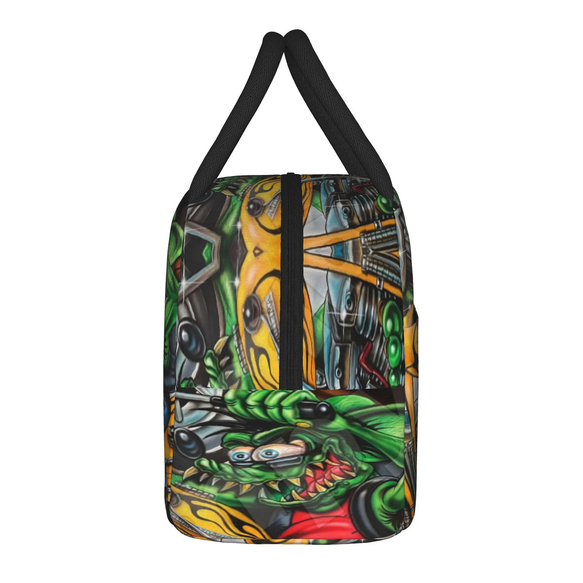 Rat Fink Accessories Insulated Lunch Bag For Outdoor  Food Storage Bag Reusable Thermal Cooler Bento Box